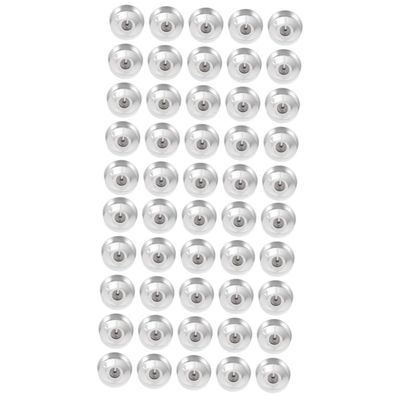 SEWACC 200sets Aluminum Tea Light Cups Empty Cases Wicks for Candle Making Supplies High-Temperature Resistant Tealight Base for DIY Projects and Special Occasions