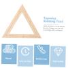 Lurrose 4pcs Triangle Weaving Frames for Tapestry Crafting Catcher Tools for Home Decor and Handmade Wall Hangings view 3