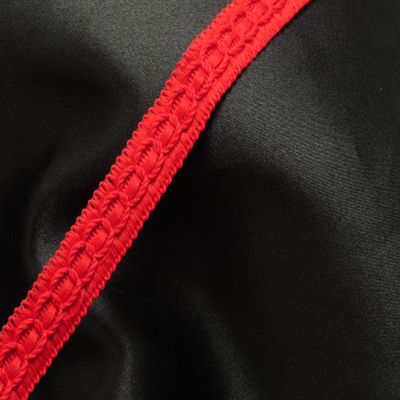 Flat Braid 5/8" 16mm Bright Colors Sewing Trim 20 Yard Bolt (Red)