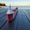 TheRoller3d Arthur M Anderson Freighter Model High Detail 1 Foot in Length (2023 Model) view 3