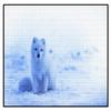White Fox Animal Cross Stitch Kits for Adults Beginners Pre-Printed Pattern 11CT DIY Embroidery Easy Needlepoint Kits Personalized Gifts for Home Decor 16x20inch view 1