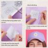 NICENEEDED 36 PCS Flower Hand Sewing Stabilizers, Floral Transfer Water Soluble Stabilizer, Washable Stick and Stitch Embroidery Paper for Hand Sewing Beginners view 3