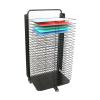 XLTFUC Art Drying Rack, Mobile Metal Art Storage Rack with 25 Removable Shelves, Stack Rack for Drawings, for Classrooms, Art Studio and Home view 1