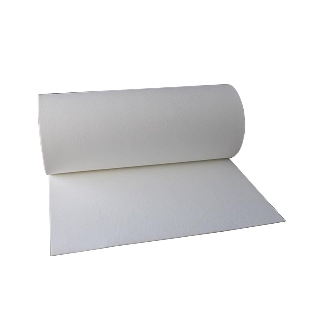 Ceramic Fiber Paper High Temperature Insulation Gasket Paper Fireproof Kiln Papers Sheet for Stove Furnace Fireplace DIY Material(5mmx122cmx12m)