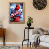 Worihut 5D Diamond Painting Kits for Adults, Red Bird Full Drill Diamond Art with Diamonds, DIY Cross Stitch for Home Wall Decor Gifts 16x20 Inch view 3