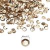 MECCANIXITY Loose Sequins 6MM Silver Backed Sequins 2400Pcs Cup Sequins Embroidery Sequins for Jewelry Making Crafts Sewing,Champagne Color view 2