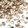 MECCANIXITY Loose Sequins 6MM Silver Backed Sequins 2400Pcs Cup Sequins Embroidery Sequins for Jewelry Making Crafts Sewing,Champagne Color view 4