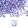 MECCANIXITY Loose & Cup Sequins 4MM Glitter Sequins (3000Pcs) - Light Purple for Embroidery, Jewelry Making & Crafts view 2