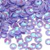 MECCANIXITY Loose & Cup Sequins 4MM Glitter Sequins (3000Pcs) - Light Purple for Embroidery, Jewelry Making & Crafts view 4