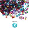 MECCANIXITY Loose Sequins 4MM Laser Sequins 3000Pcs Cup Sequins Embroidery Sequins for Jewelry Making Crafts Sewing,Multicolored view 2