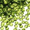 MECCANIXITY Loose Sequins 4MM Silver Backed Sequins 3000Pcs Cup Sequins Embroidery Sequins for Jewelry Making Crafts Sewing,Light Green view 4