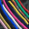 Looped Braid Mini Fringe 1/2" 12.5mm Bright Colors Sewing Trim 20 Yard (Multi) view 2