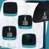 Endea Graduation Double Color Tassel with Silver Bling Charm (Royal Blue/Green, 2028) view 3