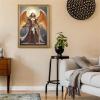 NSUAJOF Diamond Painting Kits Angel with a Sword 5D Full Round Drill - Adult Beginner's Primary DIY Painting, for Home Wall Decor & Gifts for Family and Friends 16x20 Inch view 4