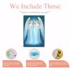 NSUAJOF Diamond Painting Kits Three Praying Angels Art Painting 5D DIY Full Round Drill HD Canvas Wall Art, Personalized Gifts for Family Friends Home Wall Decor 8X12 Inch view 3