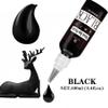 Black Epoxy Resin Pigment Paste - 3.4 fl.oz / 100ml High Concentrated Black Resin Dye Paste for Resin Art, River Table, UV Resin Jewelry Making - Opaque Black Pigment Paste for Resin Painting, Coaster view 2