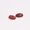 JOE FOREMAN 5Pcs Oval 10x14mm Red Agate Cabochons Stones Beads for Jewelry Making Bezels Tennis Bracelet Statement Necklace Pendant Jewelry view 1
