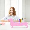 EXCEART Cute Dog Pen Holder Multi Crayon Organizer for Boys and Girls Art Supplies Storage Rack and Washable Desk Decor for Home School and Office view 2