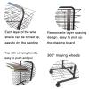 XLTFUC Art Drying Rack for Classroom, Wheeled Drawing Drying Rack with 38 Removable Shelves, Metal Art Storage Rack for Schools, Art Studios and Home view 3