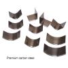 MUNEFE 10Pcs Leather Corner Punch Set, High Carbon Steel Corner Cutter Tools, Leather End Punch Tool for Wallet Belt Handmade Leather Crafts view 3