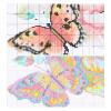 Cross-Stitch Stamped Kits, Pack French Bulldog Dog, Printed Cross Patterns, Embroidery Crafts Needlepoint Kit, Beginners Starter Kits, DIY Handmade Gifts 11CT 3 Strands 16x20 inch view 3