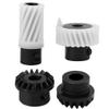 4 pcs Hook Drive Gear Set, Sewing Machine Drive Gear Kit, Plastic Drive Gear Shaft Gear Set, Durable Feed Shaft Gear Replacement Accessories for Sewing Machine Accessories view 1