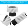 4 pcs Hook Drive Gear Set, Sewing Machine Drive Gear Kit, Plastic Drive Gear Shaft Gear Set, Durable Feed Shaft Gear Replacement Accessories for Sewing Machine Accessories view 2