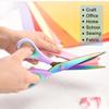 Zicolu Craft Scissors Set of 3 pack, Sharp Rainbow Titanium Coating All Purpose Scissors, Ergonomic Semi-Soft Rubber Grip, Suitable for School, Office and Household Use, 9.2''/8.5''/5.6" view 2