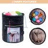 MYBAGZING Yarn Bag, Small Crochet Bag Organizer, Drawstring Yarn Storage Bags Yarn for Crocheting, Knitting Bag for Crochet Beginner,Yarn Holder, Yarn Bowl with Pocket for Crochet Accessories view 2