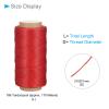 CoCud Leather Sewing Threads, 186 Yards 210D/1mm Thread, Polyester Stitching Thread Red - (Applications: for Sewing Leather Craft) view 2