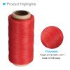 CoCud Leather Sewing Threads, 186 Yards 210D/1mm Thread, Polyester Stitching Thread Red - (Applications: for Sewing Leather Craft) view 4