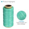 CoCud Leather Sewing Threads, 186 Yards 210D/1mm Thread, Polyester Stitching Thread Turquoise - (Applications: for Sewing Leather Craft) view 4