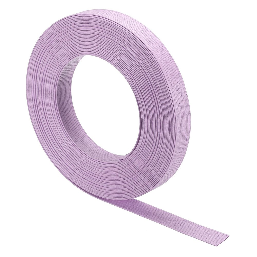 PATIKIL 11 Yards x 0.6" Paper Rattan Weaving Cane, 12-Ply Paper Rattan Weave Basket Weaving Supplies for DIY Rattan Woven Making, Light Purple