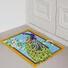 JILIP Peacock Latch Hook Rug Kits, DIY Adults Crafts Carpet Tapestry, Hand Craft Embroidery Rug Making Kits Hook Mat Home Decoration (Size : 110 * 85CM/45.2 * 31.4") view 4