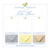 Lemon Grace Co Personalized Lemon Notepads, Personalized Lemon Memo Pad, Customizable Monogrammed Small or Large Notepad 4.25 x 5.5 or 5x7 Printed Sheets, Stationery - ANO-1601 view 3
