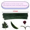 Cldamecy 100 pcs Moss Green Pipe Cleaners with 20 pcs Googly Eyes,Chenille Stems for Craft Project,Craft Pipe Cleaners for DIY Projects,Arts and Holiday Decoration view 3