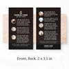 Havongki - 200 pack - Premium Handmade Candle Care Instruction Cards Black 2x3.5 in, Small Business | Soy Bees Wax Melt, Candle Makers, Making Supplies Kit Set, Containers, Jars, Pot, Package view 3