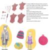 Knitting Machine Accessories, DIY Knitting Machine Various Weaving Round Knitting Machines Replacement Tools Knit Hook Kit for Adults & Kid view 2