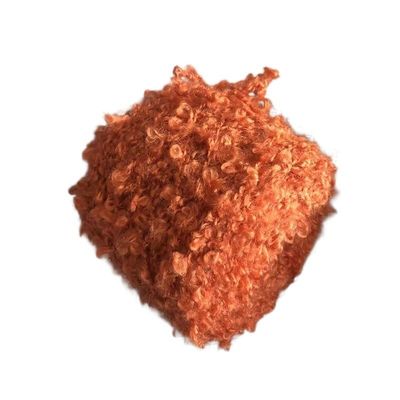 Curly Wool Loop Crochet Yarn Hand Woven Sweater Knitting Yarn for DIY Doll Hair Thread Cute Animal Toys Crafts Making Material (Color : 11)