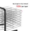 ZFUCMAYL Art Drying Rack,Desktop Classroom Drying Rack,Metal Drawing Paper Drying Rack,(20th Tiers) Space Saving Suitable for Classrooms Homes and Offices view 4