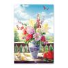 NSUAJOF Diamond Painting Kits, Personalized 5D for Adult Beginners Lilies in a Beautiful Vase DIY Full Round Drill Diamond Art, Great Gift for Friends and Family Home Wall Decor 20x30 Inch view 1