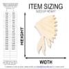 Unfinished Wood War Bonnett Shape | DIY Native American Craft Cutout | up to 46" DIY 42" / 3/4" view 2