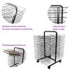 ZFUCMAYL Art Drying Rack,Classroom Drying Rack,Metal Drawing Paper Drying Rack,Space Saving Suitable for Classrooms Studio and Homes(Specification:50th Tiers) view 3