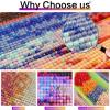 5D Diamond Painting Kits Cat Animal DIY Diamond Art for Paint by Number for Adults 40x60in Full Drill Round Dots Gem Arts & Crafts Painting Supplies, for Home Wall Art Decor 100x150cm W-3977 view 2