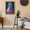 NSUAJOF Flower Fantasy Dress Diamond Painting Kits 5D Full Round Drill - Adult Beginner's Primary Wedding Dress DIY Painting, for Home Wall Decor & Gifts for Family and Friends 12x16 Inch view 4