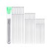 BREAKA Large Eye Stitching Needles DIY Big Eye Hand Sewing Needles Cross Stitch Needle Embroidery Tools Home Sewing Tools Leather Pin (Color : No.9) view 2