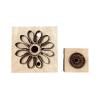 Die Cutting Mold Cut Shapes with Professional Stitch Hole Tool Leather Craft Flower view 1