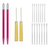BFLCTTBD Reroot Rehair Tool Holder Knitting Needles for Hair Doll Making Supplies Accessories Professional Doll Hair Rerooting Tool view 1