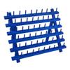 NW Colorful Wooden Thread Holder Sewing & Embroidery Rack with Hanging Hooks (Blue #2) view 1