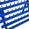 NW Colorful Wooden Thread Holder Sewing & Embroidery Rack with Hanging Hooks (Blue #2) view 3